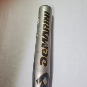 DeMarini Kids Silver and Black Youth Baseball Bat